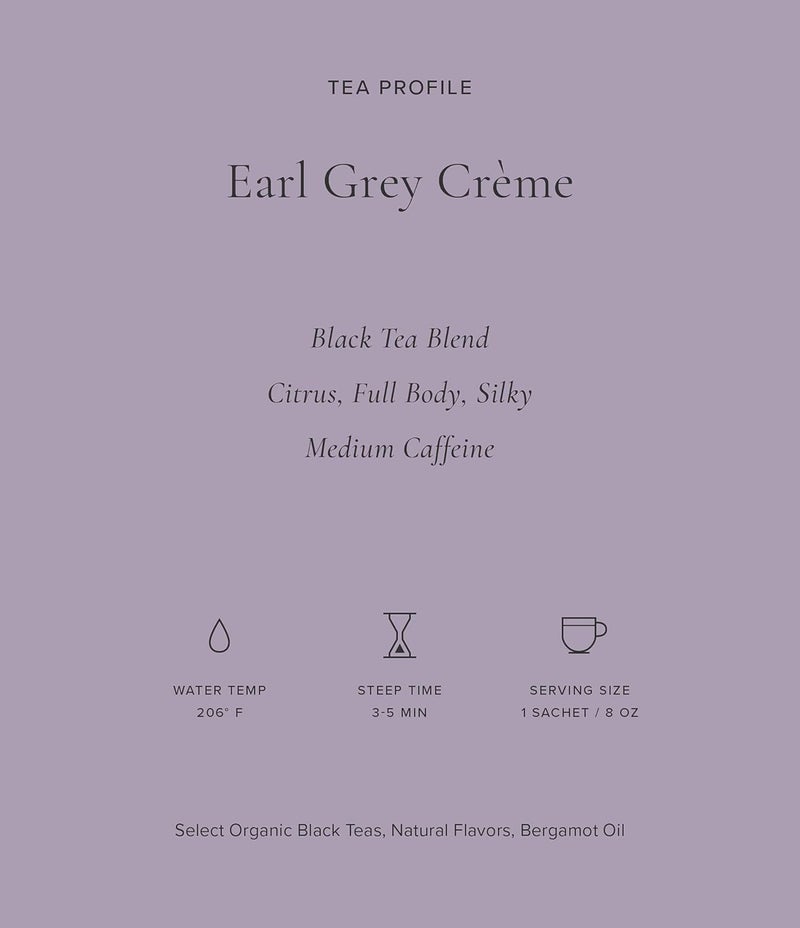 Art of Tea Earl Grey Crème Tea Sampler Box - 12 Pyramid Sachets - Image 4